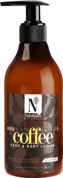 Nutriglow Natural's Coffee Hand & Body Lotion| Smoothening| Skin Purifying 300Ml