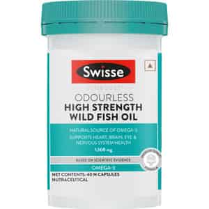 Swisse Ultiboost High Strength Wild Fish Oil Capsule 40 No's