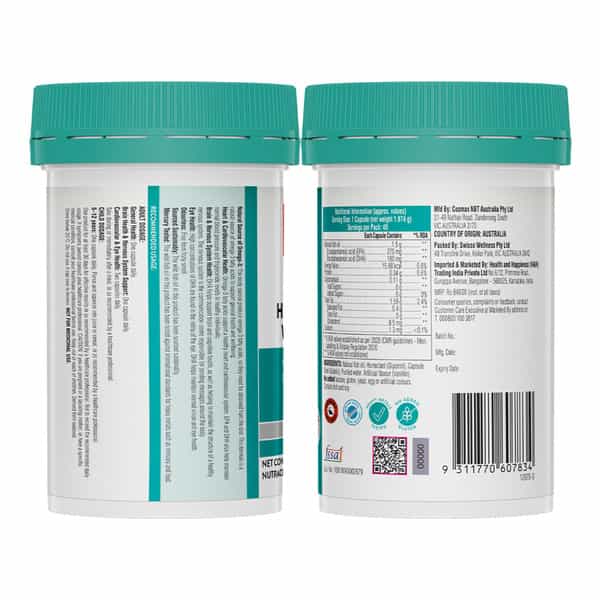 Swisse Ultiboost High Strength Wild Fish Oil Capsule 40 No's