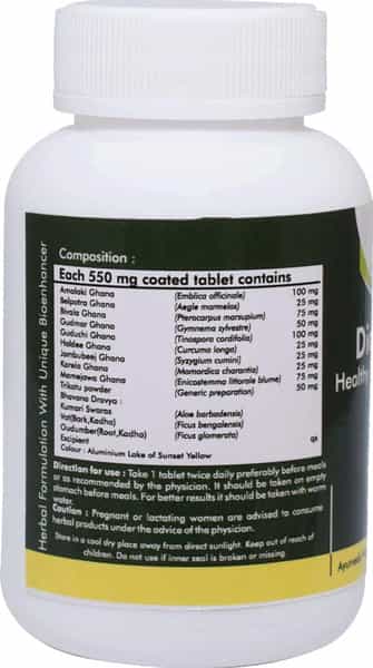 Grazing Meadows Diabonorm 60 Tablets For Healthy Sugar Management (Pack Of 2)