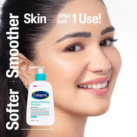 Cetaphil Gentle Exfloliating Sa Lotion For Sensitive Skin 236 Ml