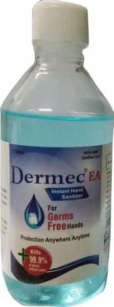 Dermec Ea Instant Hand Sanitizer Bottle Of 100 Ml