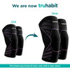 Truhabit Knee Caps For Women (L) Knee Support For Gym Squats | Pain Relief | Sports Workout