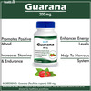 Healthvit Guarana 200 Mg 60 Capsules
