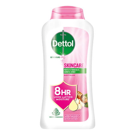 Dettol Skincare Body Wash And Shower Gel Bottle For Women And Men | 250ml