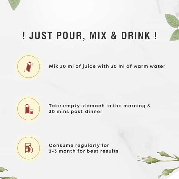 Four Seasons Heart Care Juice 1L | Cholesterol | Cardiac | & Bp Care Juice - For Healthy Heart