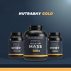 Nutrabay Gold Bulk Up Mass Gainer | Carbs To Protein Blend (3:1) | 30G Protein - 3Kg | Mango