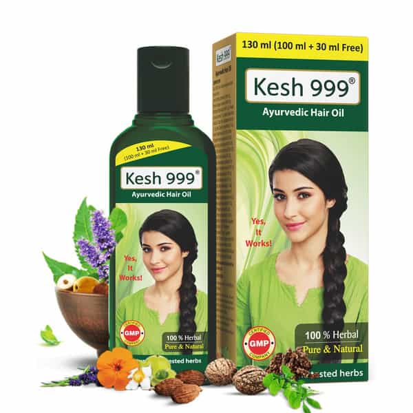 Kesh-999 Oil 130Ml Pack Of 2