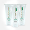 Glutone-Hydra Face Wash 1% Hyaluronic Acid & Dermawhite Cleanser For Dry Skin 100Ml (Pack Of 3)