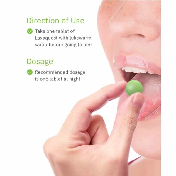 Laxaquest Effective Relief From Constipation (Pack Of 2)