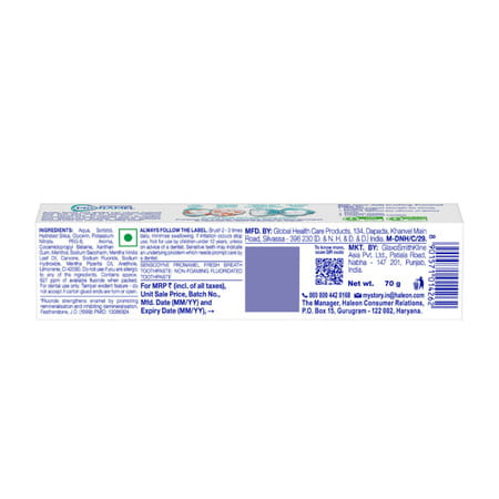 Sensodyne Pronamel Fresh Breath Toothpaste 70 Gm
