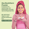 Nutrabud Organics Sea Buckthorn Powder | Natural Omega 3 | 6 | 7 | 9 & Antioxidants | 100G