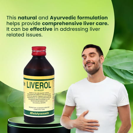 Baidyanath Liverol Syrup | For Comprehensive Liver Care - 200ml
