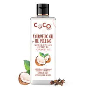 Coco Crush Ayurvedic Coconut/peppermint & Clove Oil Oil For Oil Pulling - 100ml