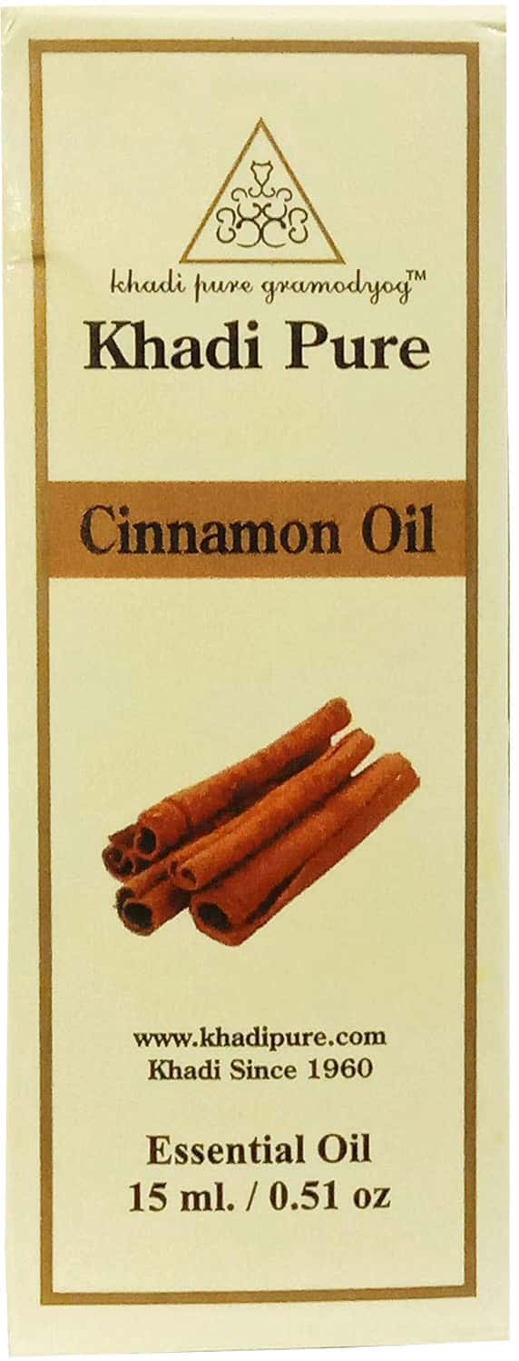 Khadi Pure Herbal Cinnamon Essential Oil - 15ml