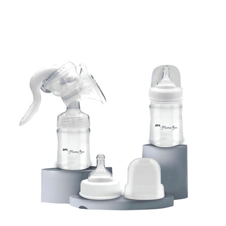 Bpl Medical Technologies Mamabee Silicone Manual Breast Pump - Bpa Free (150 Ml)