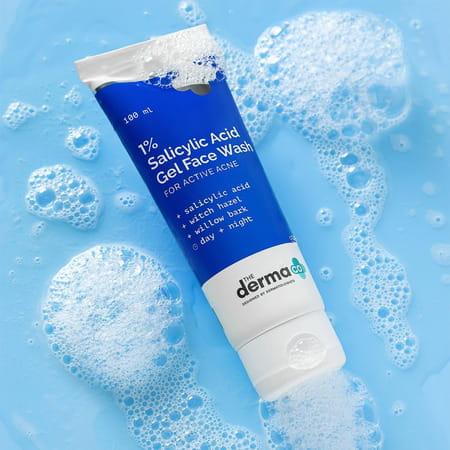 The Derma Co Salicylic Acid 1 % Gel Face Wash 100 Ml