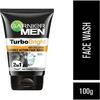Garnier Men Turbo Bright 2 In 1 Brightening Face Wash - 100g