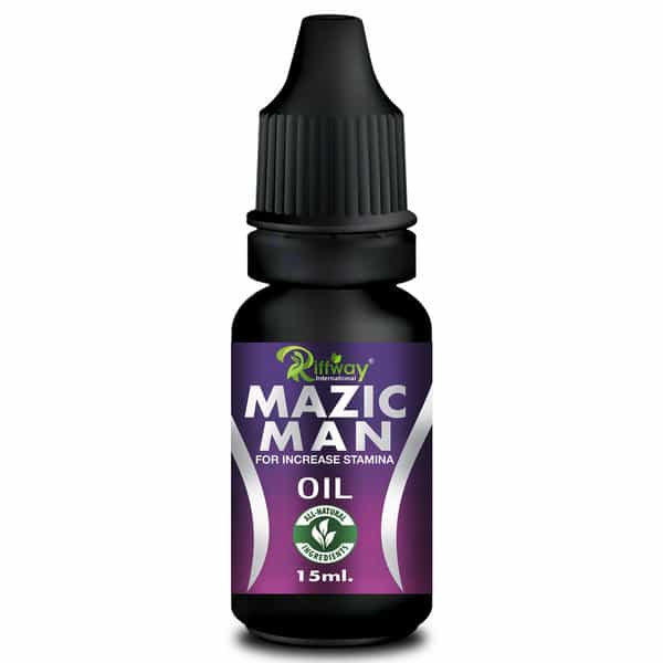 Mazic Man Herbal Oil For Improves Potency | Time | Erection (15 Ml) 100% Natural