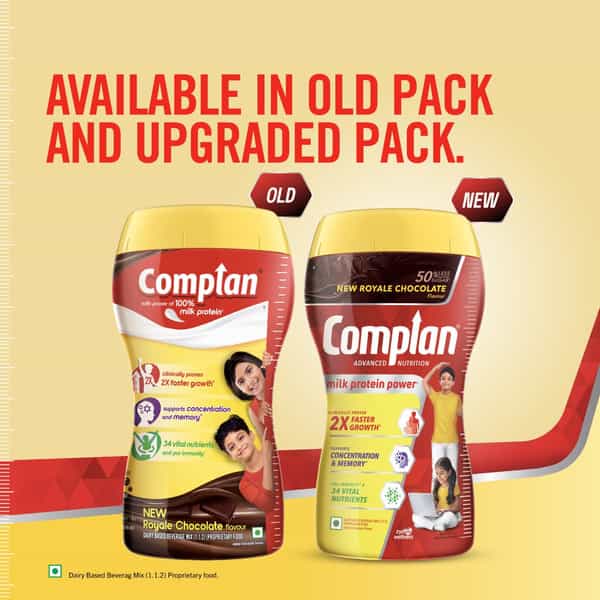 Complan Nutrition Drink | Royale Chocolate Flavour | Jar 1 Kg