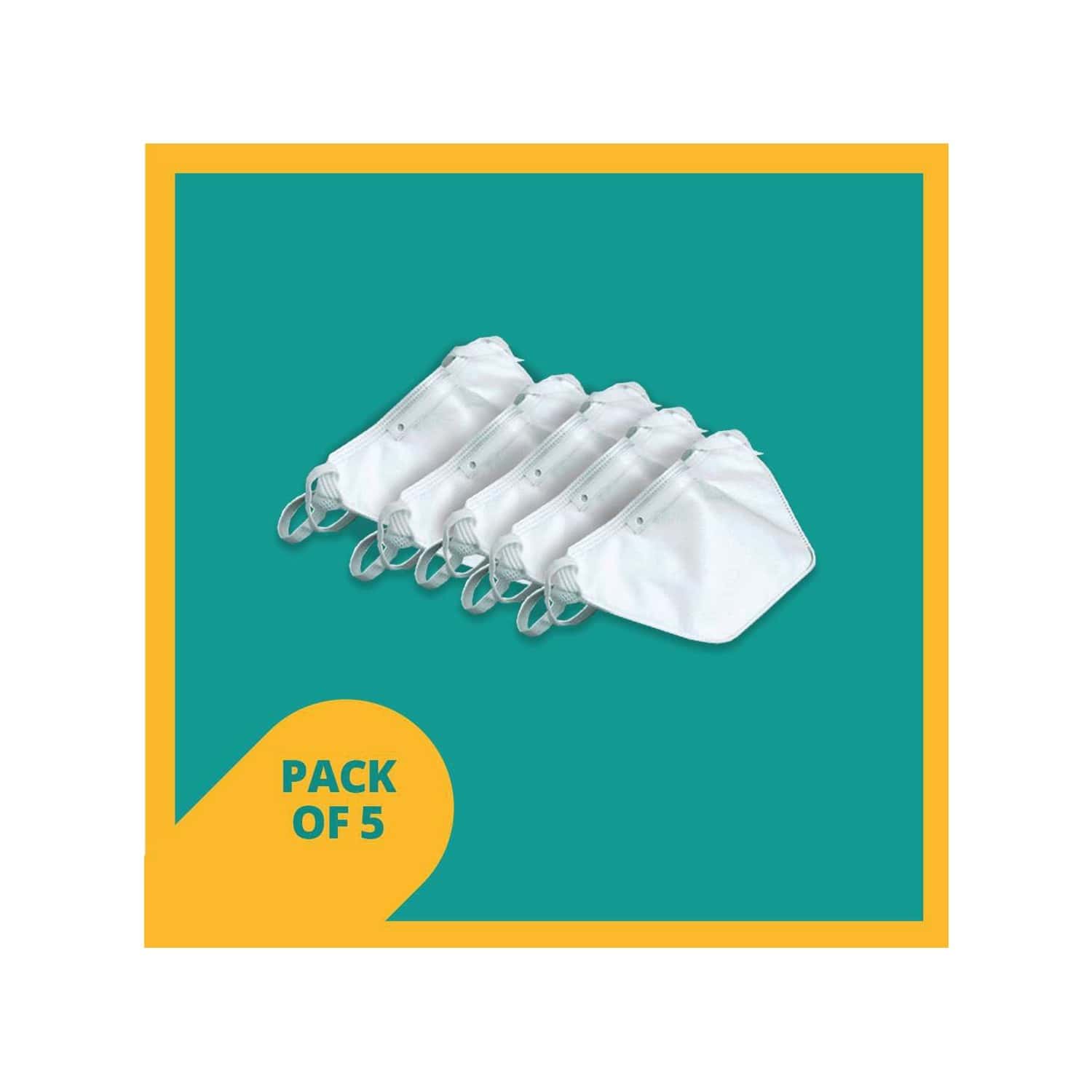 Buy DUCKBILL SHAPE N95 MASK PACKET OF 5 Online & Get Upto 60 OFF at