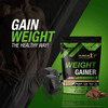 Musclexp Weight Gainer - With 25 Vitamins And Minerals Double Chocolate 1Kg Pouch + Shaker