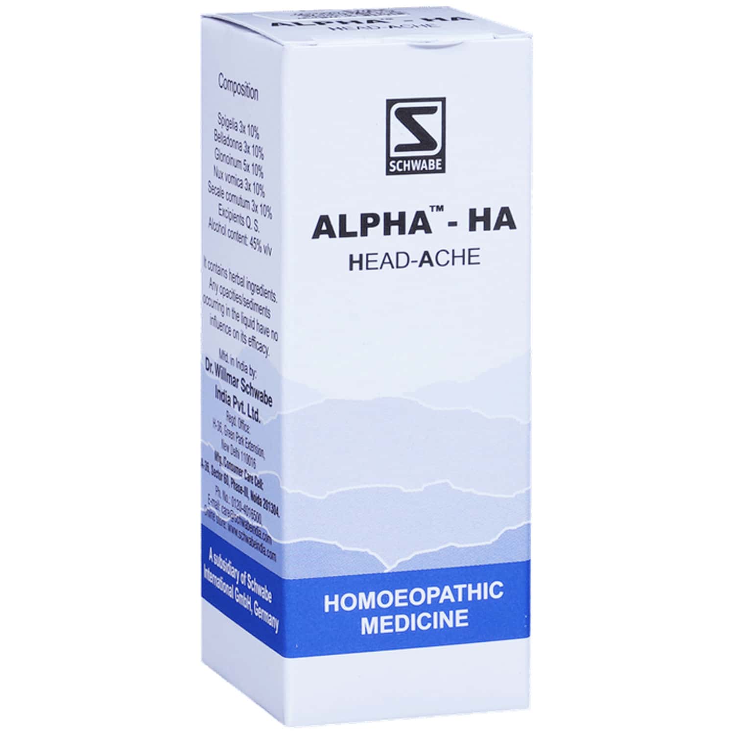 Dr. Willmar Schwabe India Alpha - Ha Drop 30 Ml