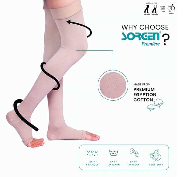 Sorgen Premiere Compression Stockings Class Ii Agh Large