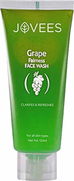 Jovees Grape Fairness Face Wash - 120 Ml