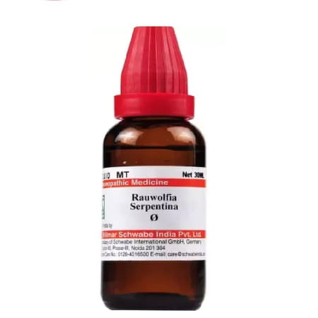 Dr. Willmar Schwabe India Rauwolfia Serpentina Mother Tincture Q 30 Ml