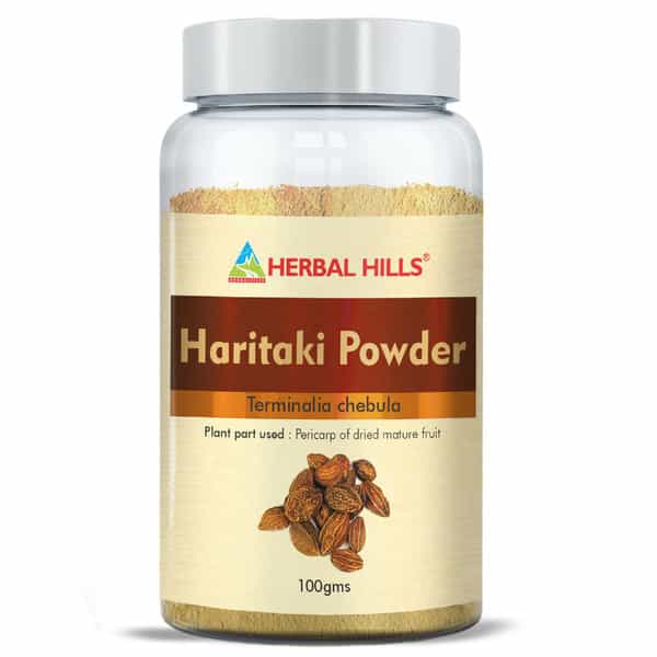 Herbal Hills Haritaki Powder - 100 Gms (Pack Of 2)