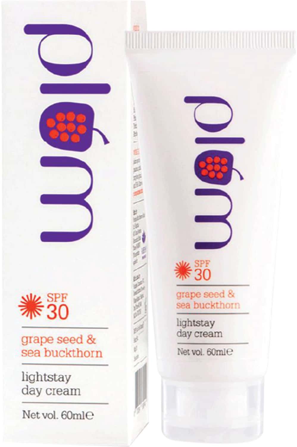Plum Grape Seed & Sea Buckthorn Light Stay Day Cream - Spf 30 Pa++ - 60 Ml