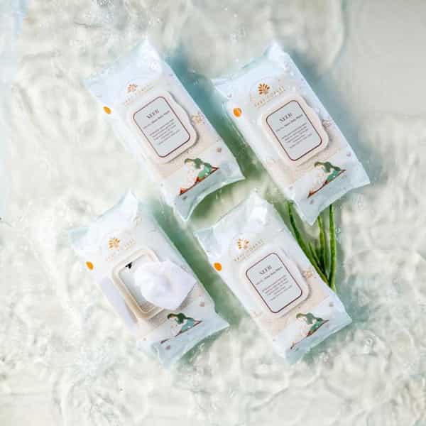 Baby Forest Neer 99.9% Water Baby Wipes- Pack Of 4 | Ideal For 0+ Months | Dermatologically Tested