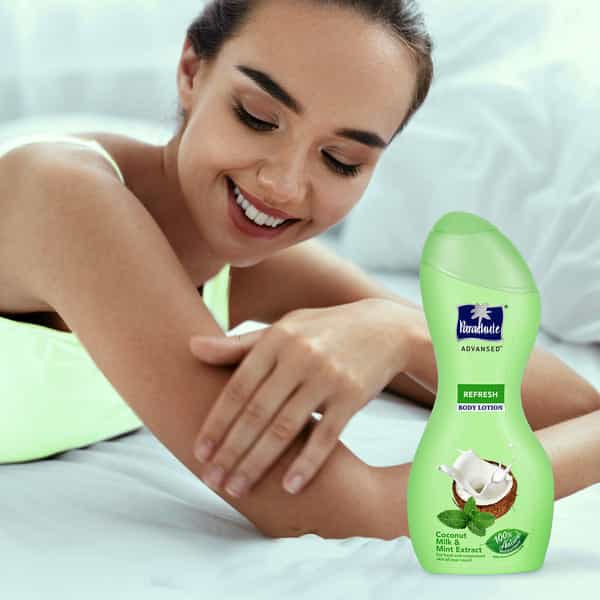 Parachute Advansed Refresh Body Lotion 100% Natural Moisturisers 250Ml