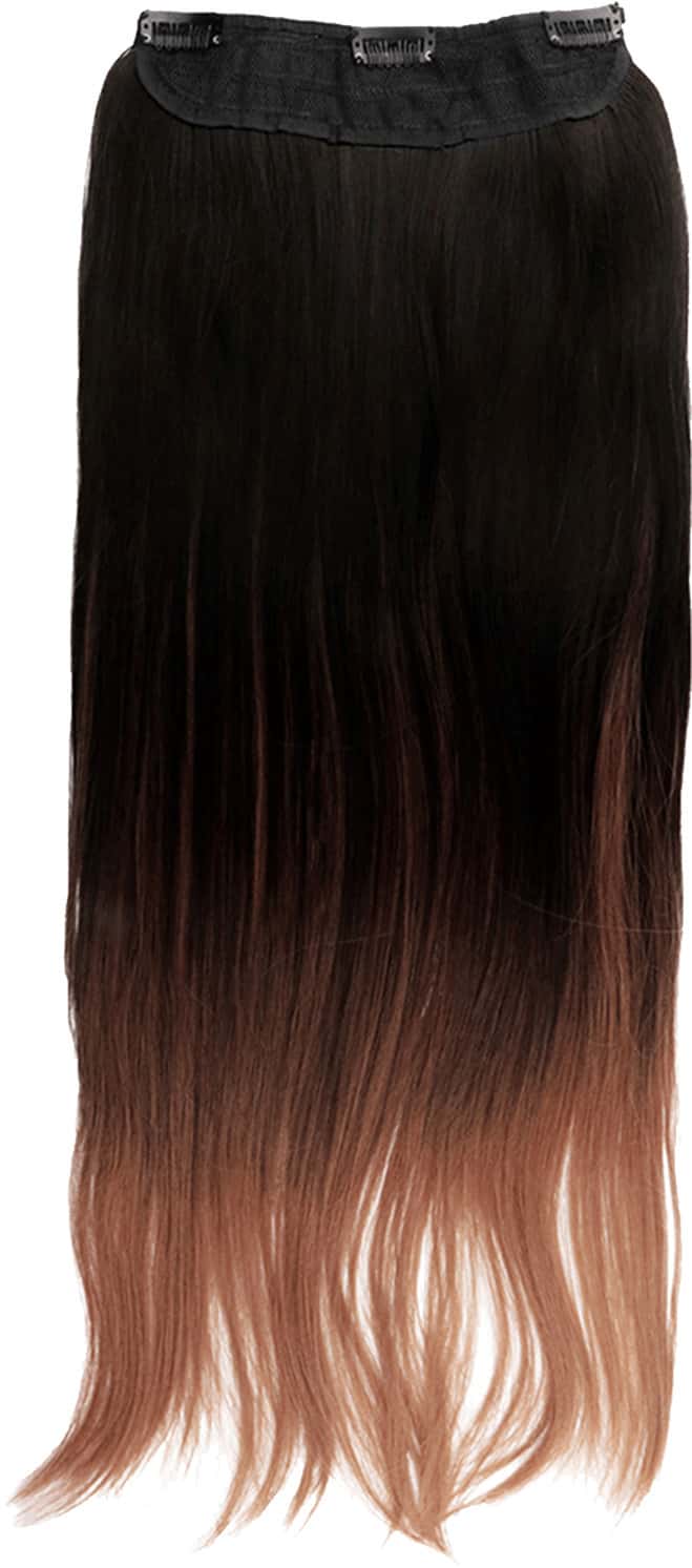 Streak Street Traditional Brown Ombre Hair Extensions