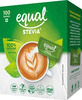 Equal Stevia 100% Natural Sweetness From Stevia (100 Sachets Box)