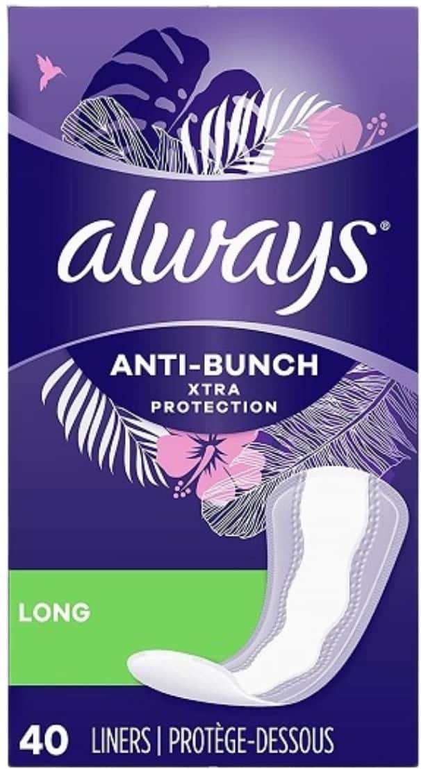 Always Xtra Protection Daily Liners| Long| 40 Count