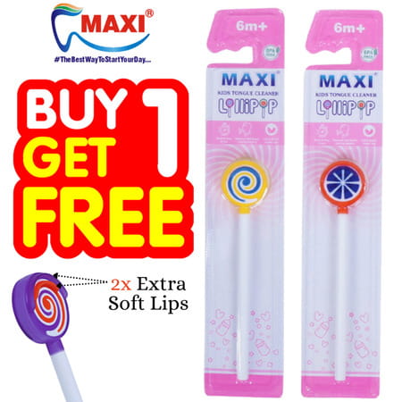 Maxi Lollipop Tongue Cleaner (Buy 1 Get 1 Free)