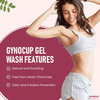 Gynocup Female Intimate Wash Enriched With Tea Tree Oil & Aloe Vera-100 Ml
