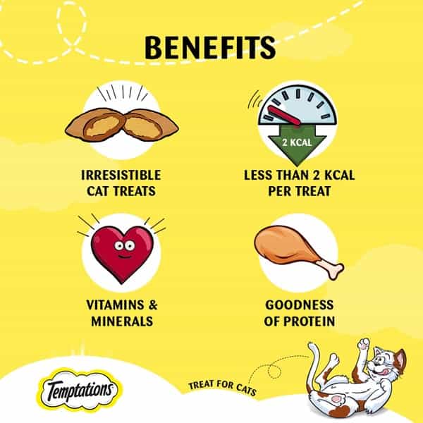 Temptations - Cat Treat Seafood Medley Flavour (85 Gm)