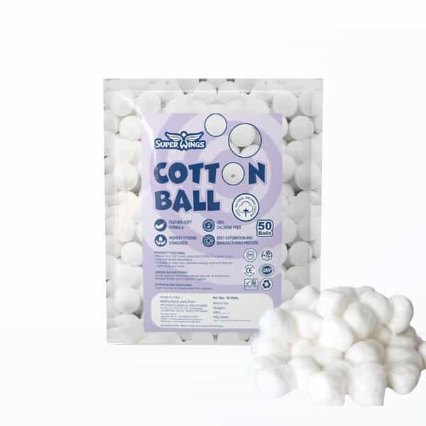 Super Wings Cotton Balls 50'S