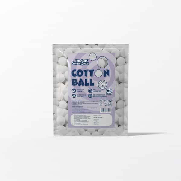 Super Wings Cotton Balls 50'S