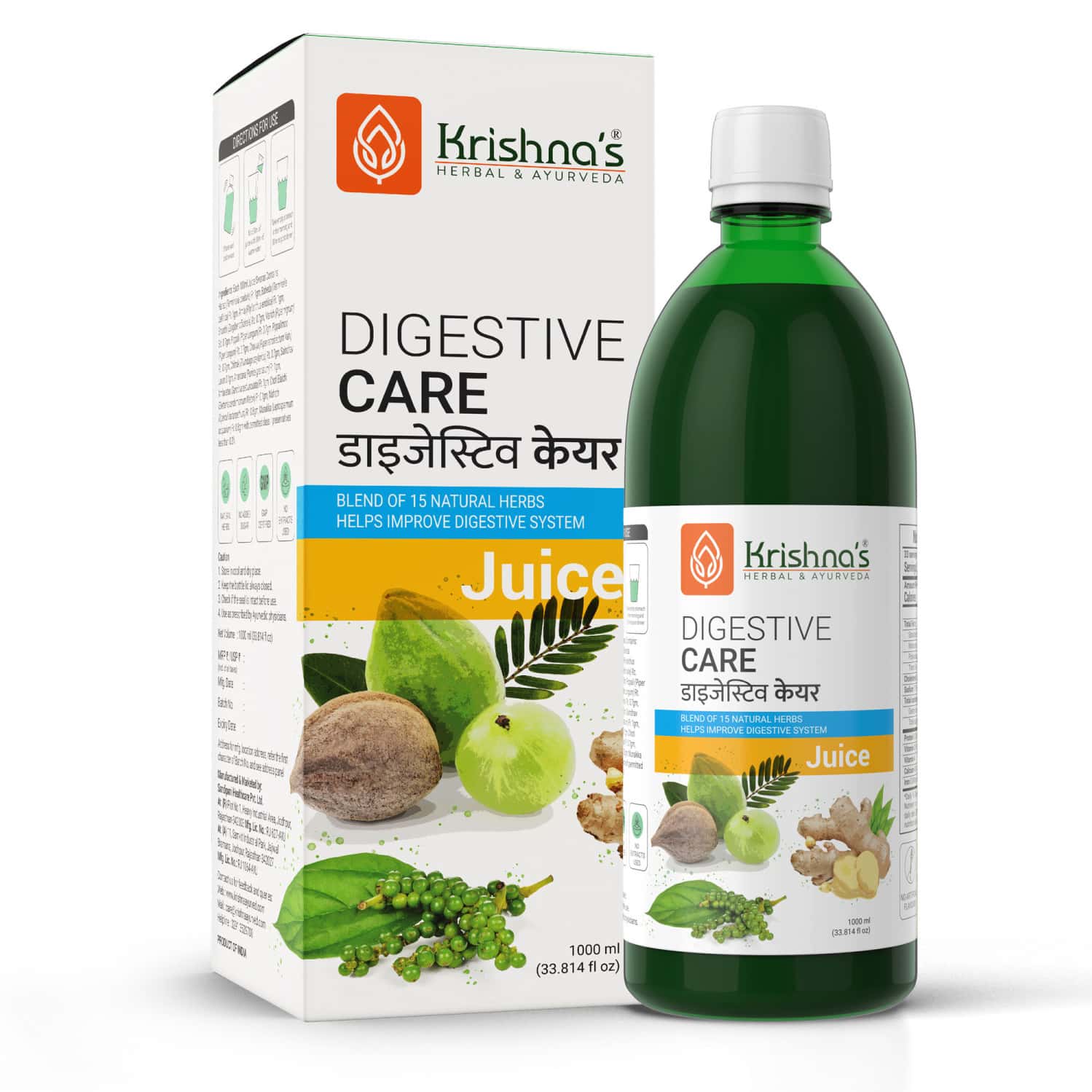 Krishna's Digestive Care Juice - 1 Litre