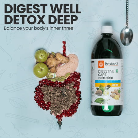 Krishna's Digestive Care Juice - 1 Litre