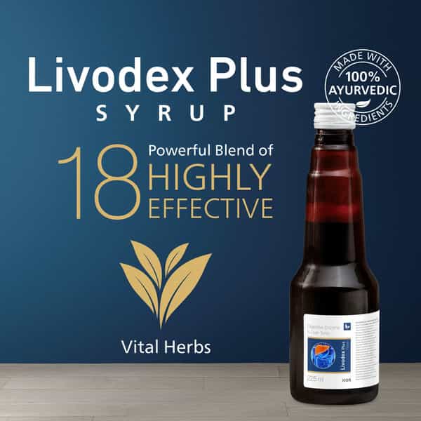 Livodex Plus Syrup 225 Ml | Liver Health Supplement | Detox Liver (Pack Of 1)
