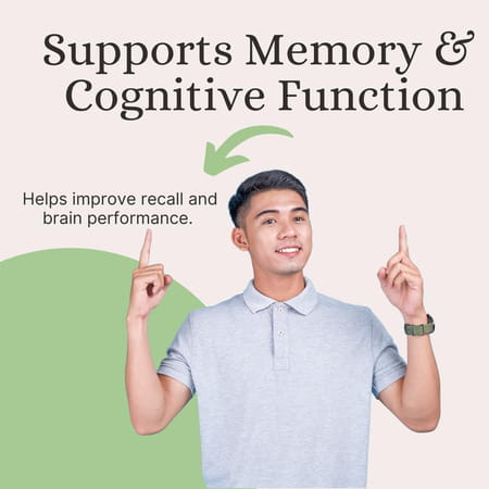 Pure Nutrition Magnesium L-Threonate 48mg - 30 Veg Capsules