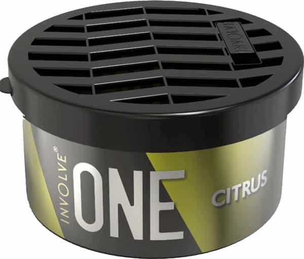 Involve One Citrus Organic Car Perfume - Fresh Lemon Fiber Car Scent - Car Aroma - Ione02