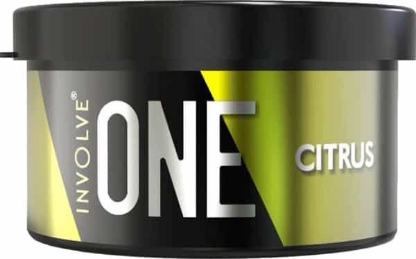 Involve One Citrus Organic Car Perfume - Fresh Lemon Fiber Car Scent - Car Aroma - Ione02
