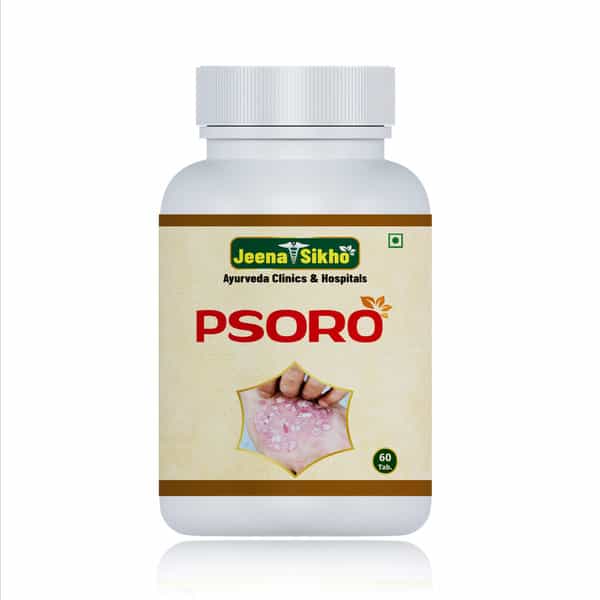 Jeena Sikho Psoro/Skin Wellness Tablets | Herbal Blood Purifying Supplement | 60 Tablets
