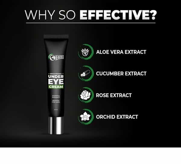 Beardo Naturals Under Eye Cream - 20 Ml